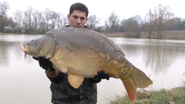 Carp fishing in France at Morganes