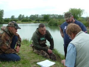 Carp fishing in France