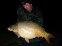 33lb carp from Molyneux Carp fishing at Molyneux