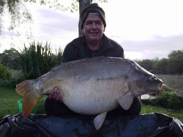 53lb mirror carp