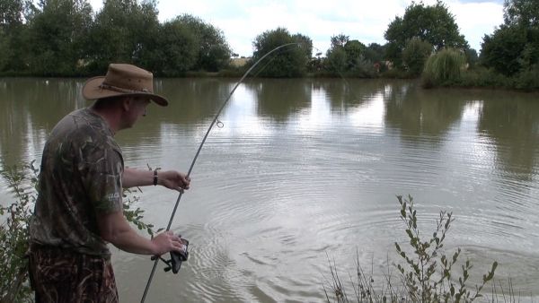 Carp fishing in France
