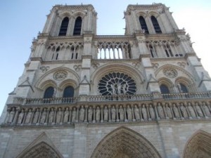 The Notre Dame in Paris