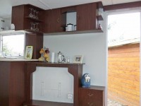 Accommodation photos at Villefond carp lake in France.