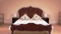 Accommodation photos at Notaires carp lake in France.