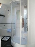 Accommodation photos at Watersmeet carp lake in France.