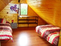 Accommodation photos at Laroussi carp lake in France.