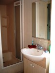 Accommodation photos at Morgane carp lake in France.