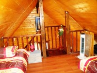 Accommodation photos at Laroussi carp lake in France.