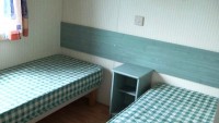 Accommodation photos at Morgane carp lake in France.