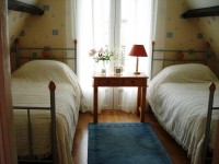 Accommodation photos at Watersmeet carp lake in France.