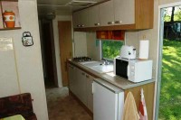 Accommodation photos at Genets carp lake in France.