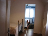 Please note; you walk through this bedroom to get to the lake view bedroom at Watersmeet carp lake in France.