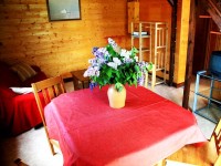 Accommodation photos at Laroussi carp lake in France.