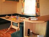 Accommodation photos at Morgane carp lake in France.