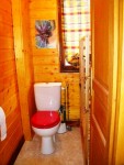 Accommodation photos at Laroussi carp lake in France.