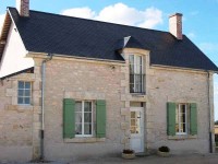 The Cottage (approx. 400m from the lake) at Vincons carp lake in France.