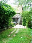 Lotus Cottage at Mas Bas Main Lake carp lake in France.