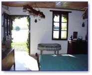 The lakeside cabin at Vincons carp lake in France.