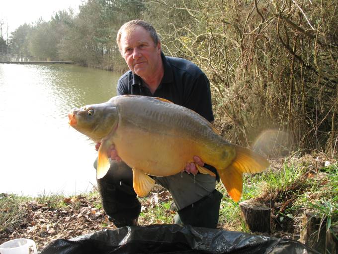 Carp fishing in France
