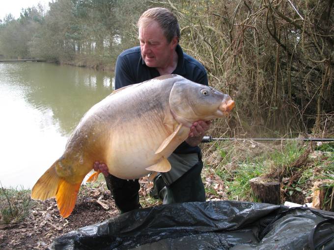 Carp fishing in France