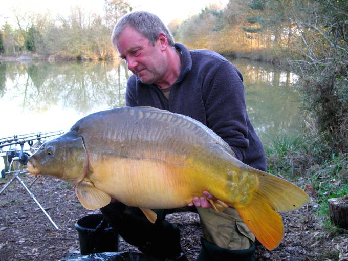Carp fishing in France