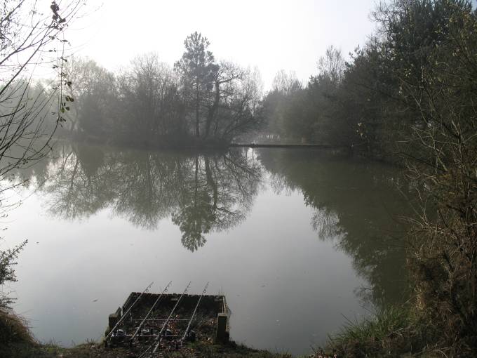 Carp fishing in France