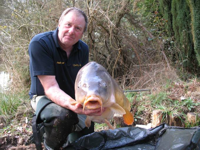Carp fishing in France