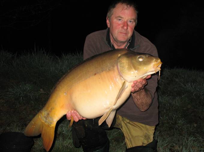 Carp fishing in France