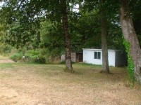 The lakeside facilities at Alder carp lake in France.