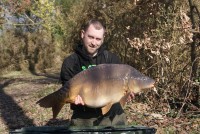 A 40lb Carp from Old Oaks in Mar 2012 by J Markham