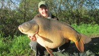 A 58lb Carp from Laroussi in Apr 2012 by S Head