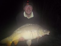 A 22lb Carp from Lillypool in Apr 2012 by Martin Larner
