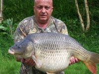 A 44lb Carp from Watersmeet in May 2012 by Ray Mullan