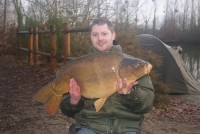 A 34lb Carp from Old Oaks in Mar 2012 by R Barnes