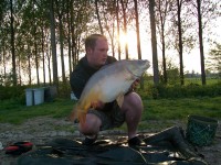 A 21lb Carp from Roseau Large Lake in May 2012 by Chris
