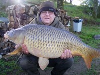 A 21lb Carp from Boomerang in Apr 2012 by Vinnie Copley