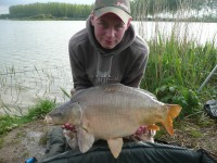 A 23lb Carp from Roseau Large Lake in May 2012 by Ben