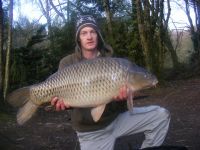 A 24lb Carp from Joy Lake in Mar 2011 by Scott Easton