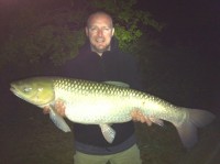 A 28lb Grass Carp from Commons in May 2013 by Jeff Hayes (PB Grass)