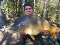 A 30lb Carp from Joy Lake in Mar 2011 by Scott Gilfillan