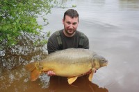 A 33lb Carp from Villefond in May 2012