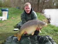 A 37lb Carp from Alder in Apr 2012 by Sam