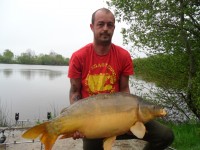 A 39lb Carp from Villefond in May 2012
