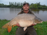 A 41lb Carp from Villefond in May 2012