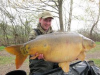 A 43lb Carp from Laroussi in Apr 2012