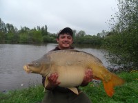 A 43lb Carp from Villefond in May 2012