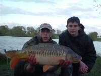 A 24lb Carp from Malvoisine in Apr 2012 by DAVID