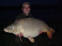 A 38lb Carp from Malvoisine in Apr 2012 by david