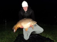 A 33lb Carp from Malvoisine in Apr 2012 by TONY