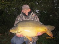 A 50lb Carp from Villefond
